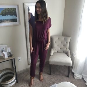 Urban Outfitter burgundy romper